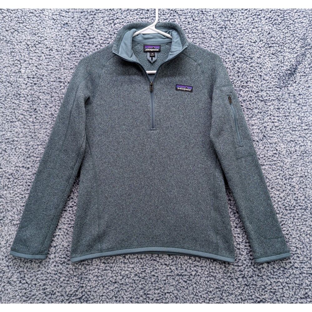 Patagonia Better Sweater 1/4 Zip Pullover Size XS Hiking Outdoor Gorpcore Blue
